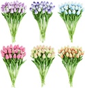 Tulp Tulpen 33cm bundel Skin F15 / Bundel ca. 10st Real Touch foam