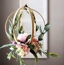 Bamboe ring Borduurring Flowerhoop ca. 15 cm /stuk Bamboo bloemenring