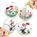 Bamboe ringen Borduurringen SET van 3 maten met stelschroef Bamboo 13cm , 15cm , 18cm