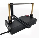 Easy elektrische cutter, Lintsnijder met 5 messen voor  en kant / st snijder voor satijn kant en koord 220V