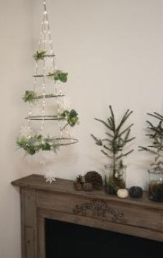 LED lichtsnoer m. draad/timer 4x120cm 96 LED 4-strengs Led set voor bv draad kerstboom