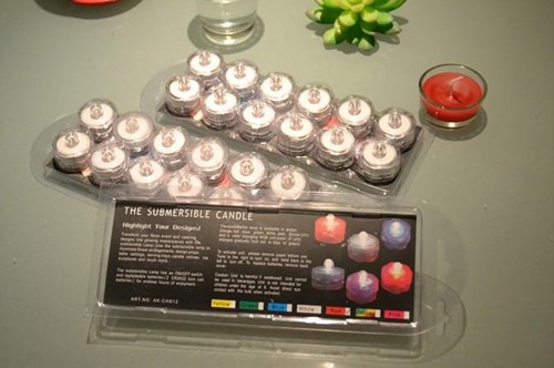 Onderwaterlichtje Waterproof ROOD LED lichtje / stuk 