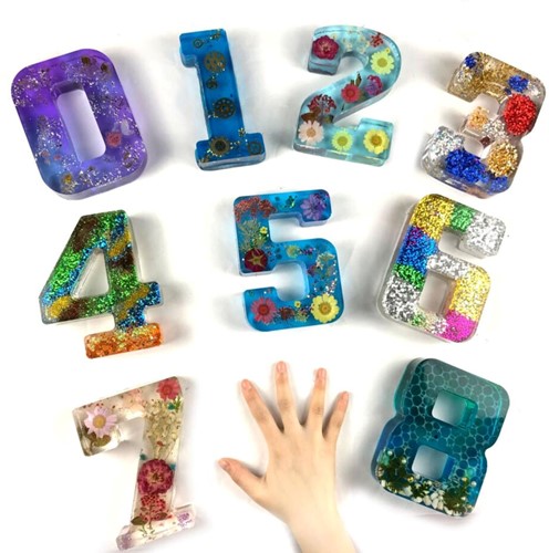 Siliconenmal 16 cm Letter S voor Epoxy Resin, Zeep, Kaars etc