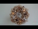 -Jute Juteband ca. 5 cm naturel KWART rol ca. 10m open structuur
