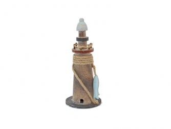 Vuurtoren Serie Old Rood/Blauw Maritiem 20 cm