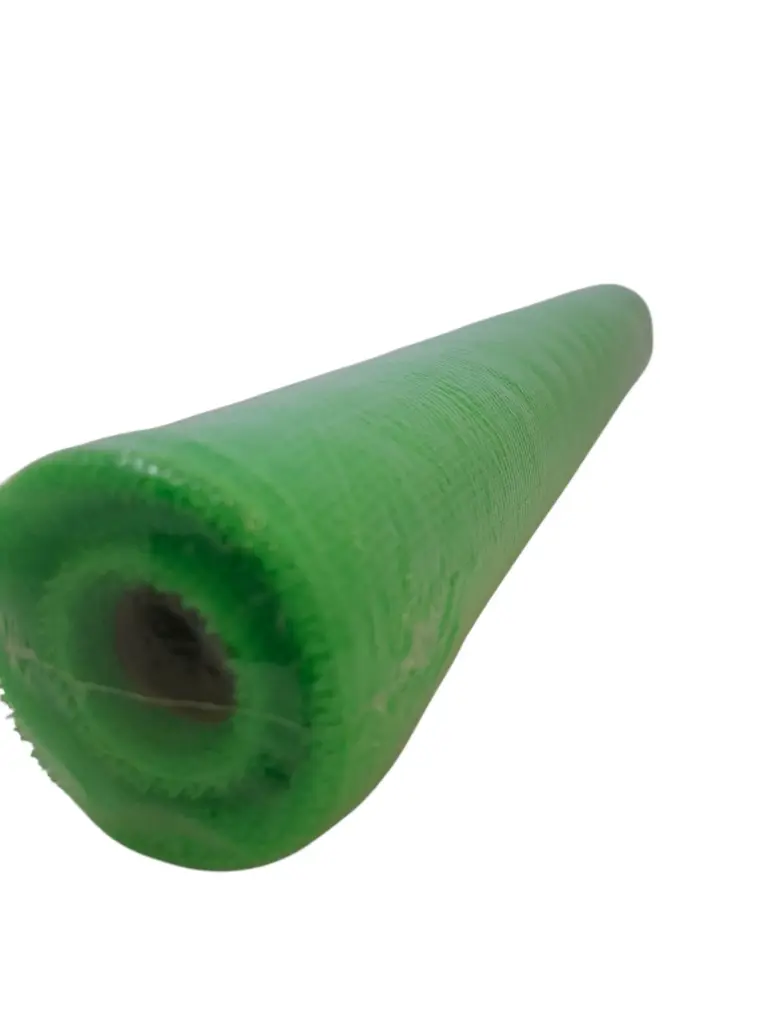 Decomesh Limegroen 53 cm rol 9 meter voor kransen en inpakken
