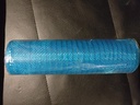 Decomesh Metallic Azuurblauw 26 cm rol 9 meter voor kransen en inpakken