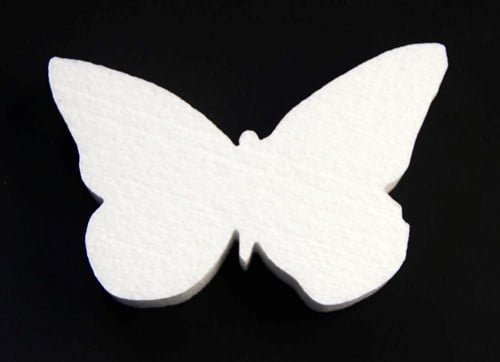 Styropor Piepschuim Isimo Vlinder Kleinste 20 cm