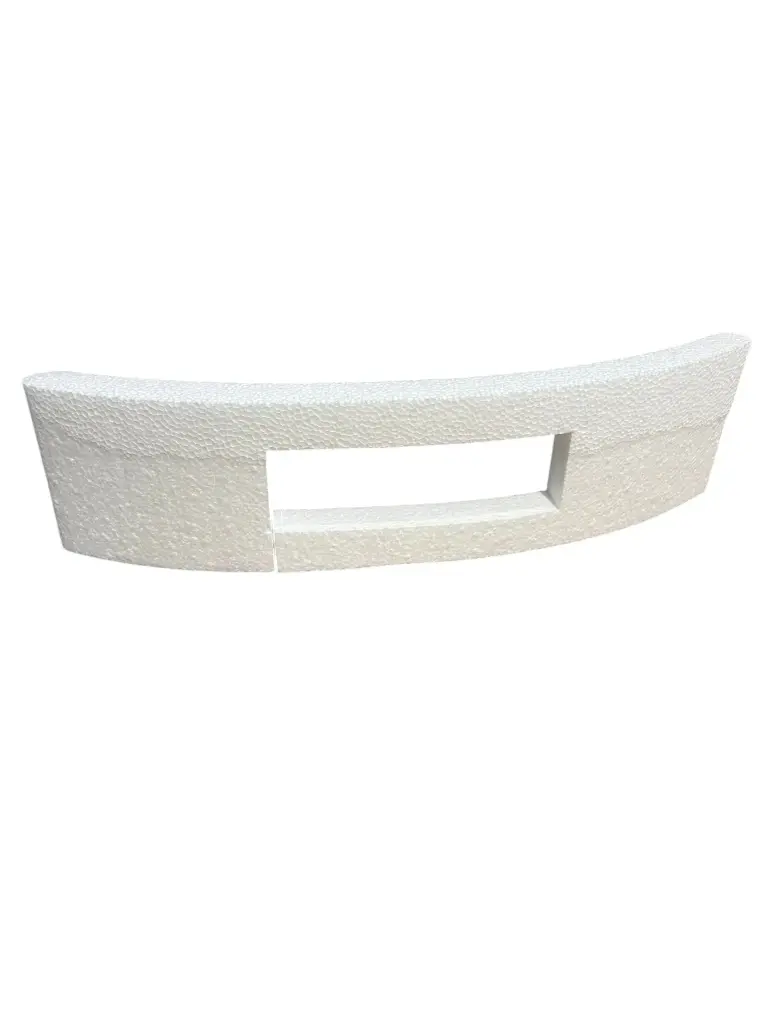 Guirlande piepschuim styropor piepschuimboog met gat 55×14 cm