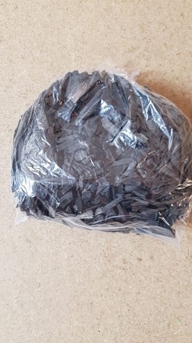 Houtsnippers Zwart ca. 200 gr