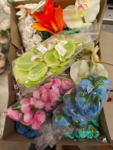 Mysterybox Zijden en Mulberry bloemschik en decoratiematerialen 