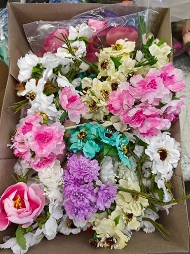 Mysterybox Zijden bloemen bloemschik en decoratiematerialen 