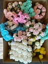 Mysterybox Minifoamroosjes bloemschik en decoratiematerialen 