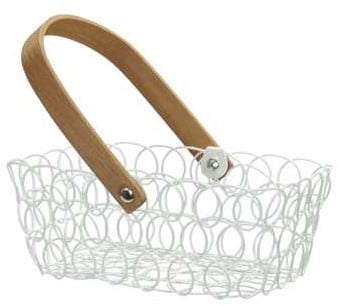 Metalen mand Draadmand 19x14x7.5 cm per stuk