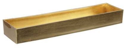 Tafeldeco Rectangle Large Goudwash 42x10.5x5 cm