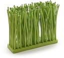 Takkenframe Grass Matcha Groen met 4 vaasjes 23.5x7.5x20 cm