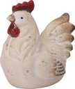 Haan keramiek Crème 9.6x7.2x8.5 cm per stuk