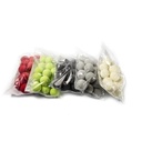Oasis® Rainbow Mini Sphere 4 cm ballen per stuk 40 Ivory gekleurd steekschuim