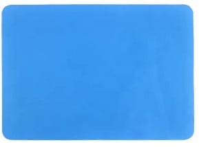 Siliconenonderzetter placemat maat L 60x40 cm Epoxy resin zeep kaarsen per stuk