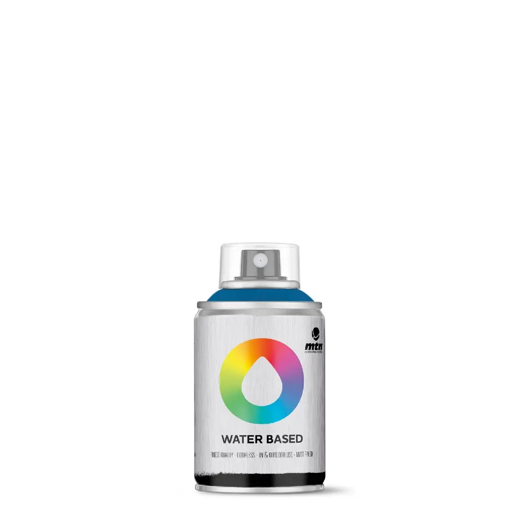 Flower Decor Verfspray Waterbasis voor Verse bloemen Styropor en Graffiti Prussian Blue 100ml