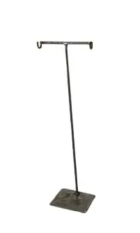 Metalen frame Kettingstaander hoge standaard met haakjes 40 cm hoog