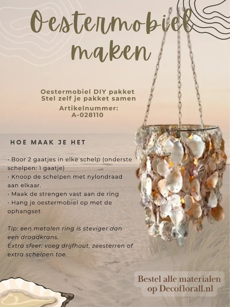 Oestermobiel maken DIY Stel zelf je pakket samen 