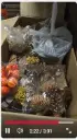 Restantenbox Bomvol Droogbloemen, natuurlijke materialen, kaneel en frame 2 Bekijk video voor inhoud