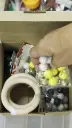 Restantenbox Houten ringen, kralen Bekijk video voor inhoud  