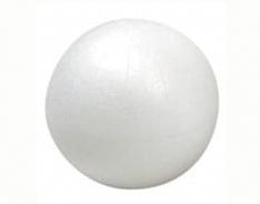 [A-011552] Oasis® Styropor Piepschuim Isimo bol Kerstbal Vol 5 cm