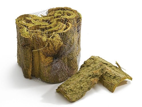 [A-013655] Populierenschors Bark Groen ca. 15 cm 1 kilo