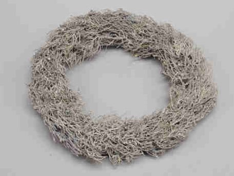 [A-014239] Krans Iron Bush Thin White Wash 35 cm per stuk 