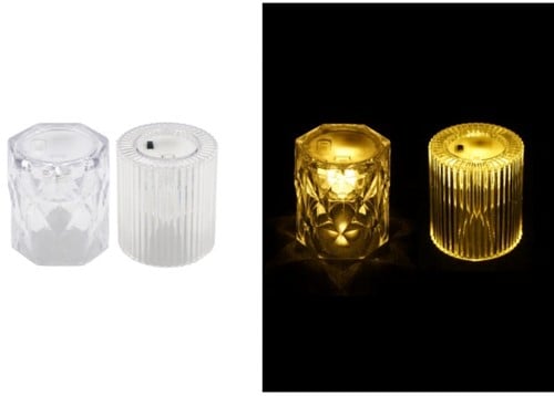 [A-024977] LED Lampen Miraval tafellamp Crystal 12 cm 1 stuk