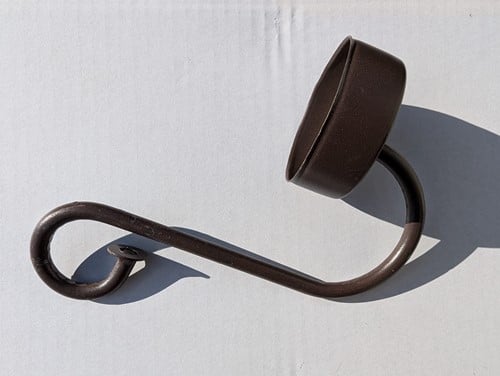 [A-027053] Stoere Theelichthouder Waxinehouder Old Rusty Haikil Glashaak Per stuk
