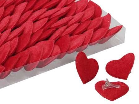 [A-025317] Hartjes met clip doos 72 stuks