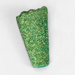 [A-006740] Corsagehouder Boutonnière Glitterati Groen per stuk