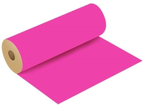 [A-024158] Bloemenpapier cadeaupapierkraftpapier Hot Pink rol 50 cm x 3 kg
