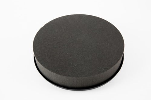 [A-019275] OASIS® Eychenne® All Black™ Kussen 28 cm per stuk zwart steekschuim oase voor verse, kunst en droogbloemen