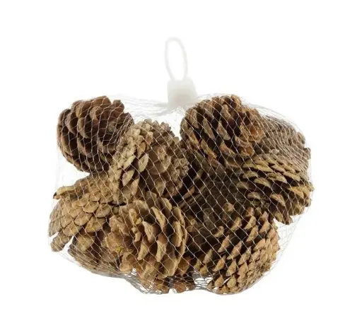 [A-027772] Dennenappels Pinecone 13x3x9cm nature 200gr