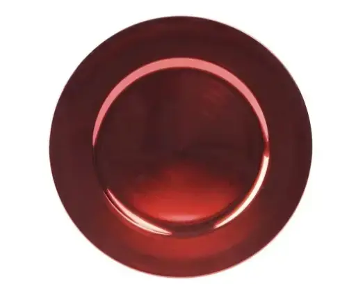 [A-027778] Onderbord Rond Rood 33 cm 